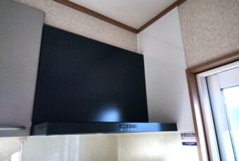 レンジフードの交換工事